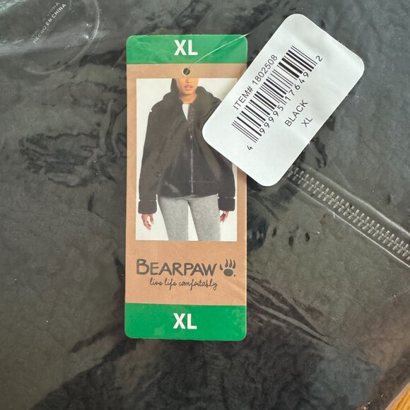 BEARPAW Ladies' Moto Shearling Jacket NEW WITH TAGS - Picture 6 of 7